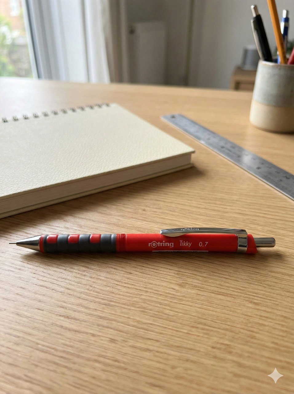 Rotring Tikky Versatil Uçlu Kalem Kırmızı 0.7 Mm