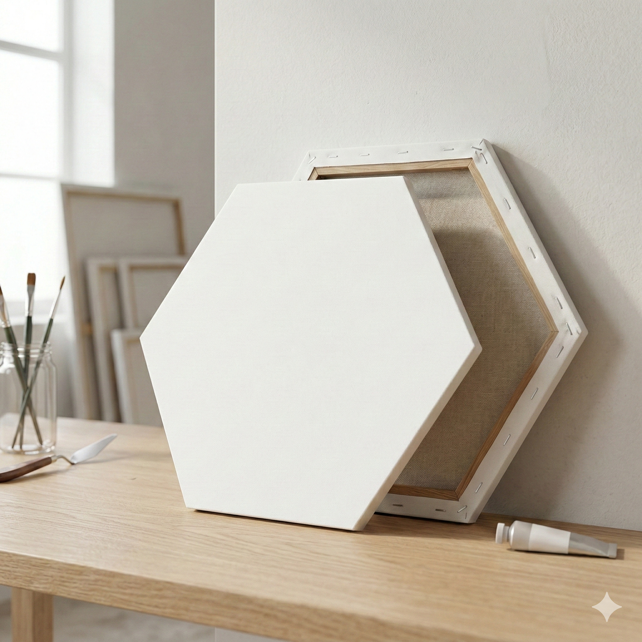 MİART ALTIGEN TUVAL 25 CM
